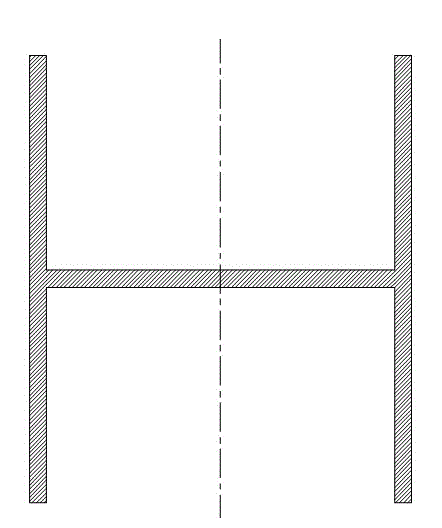 Anti-deformation crisscross column