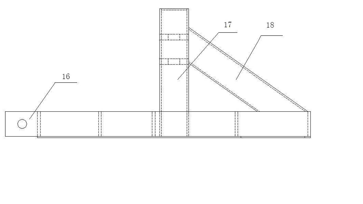 Prefabricated T beam transferring trolley