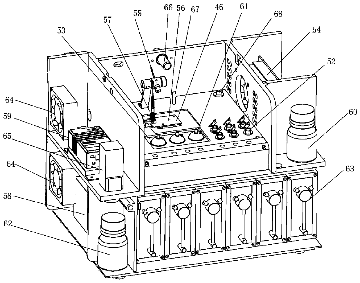 Micro-droplet treatment device and using method thereof