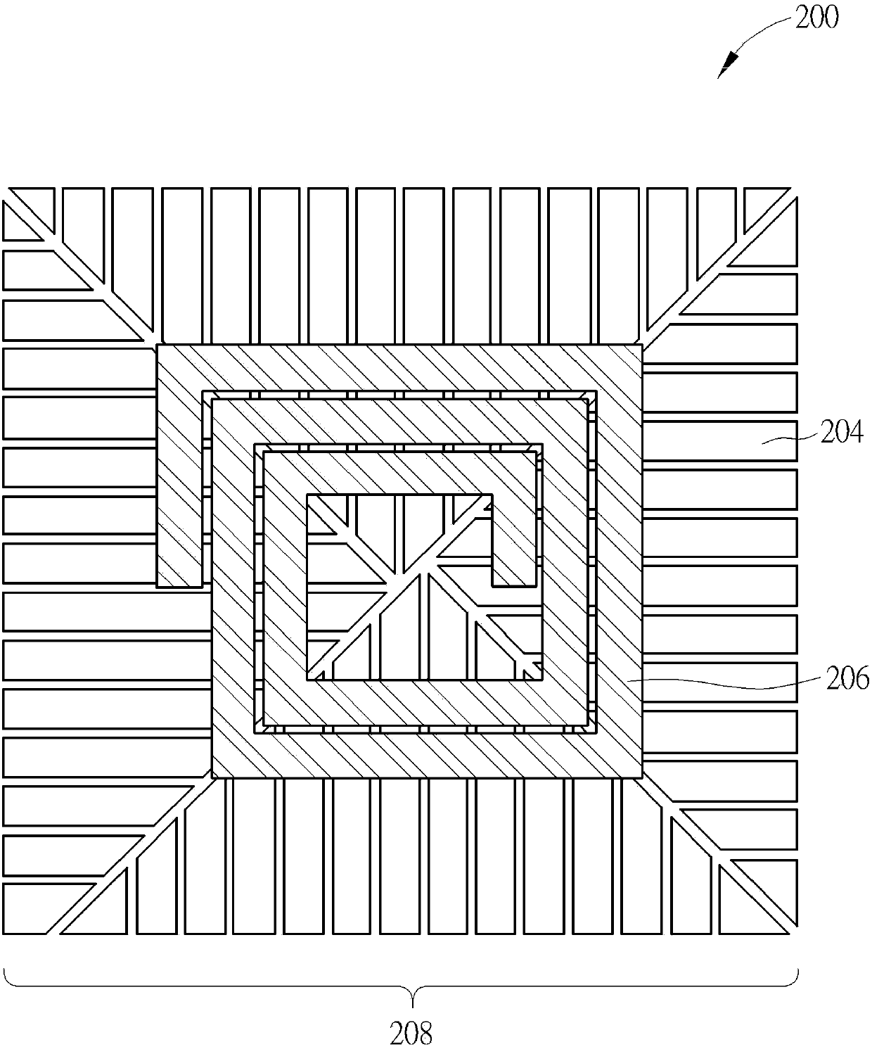 Integrated inductor structure and method for manufacturing integrated inductor structure