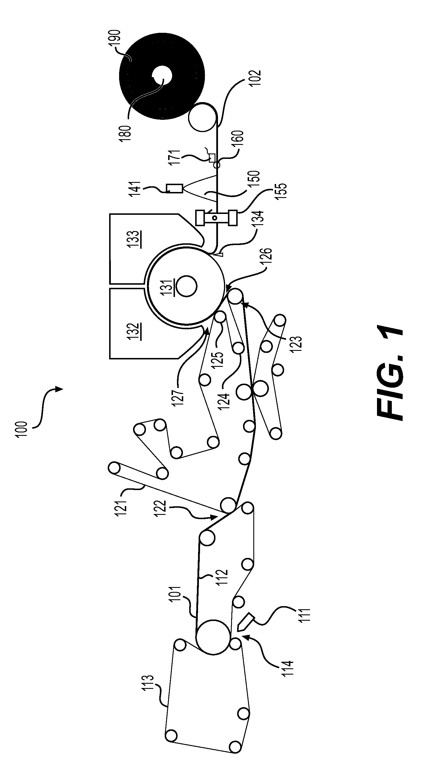 Methods and apparatuses for controlling a manufacturing line used to convert a paper web into paper products by reading marks on the paper web