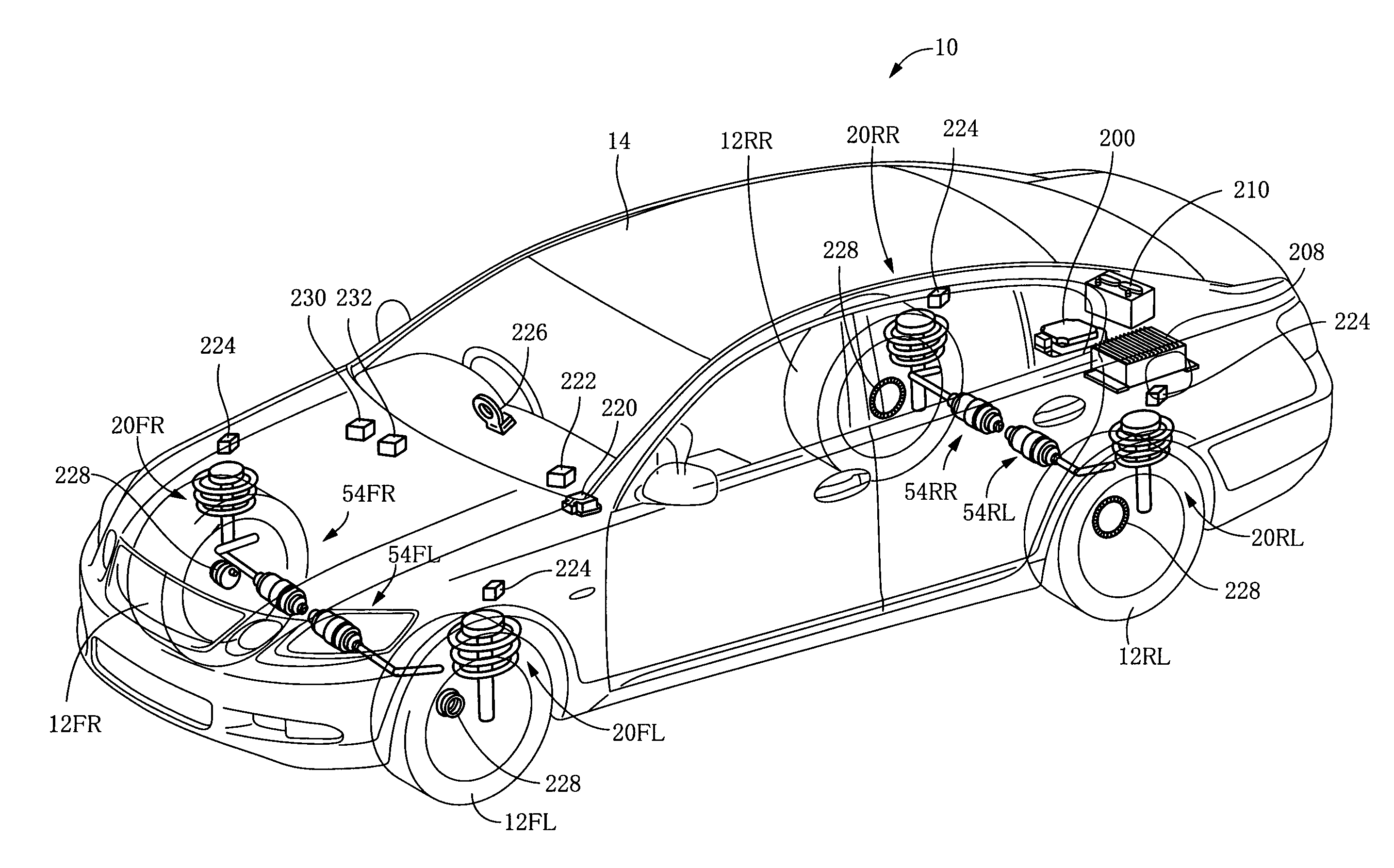 Suspension system for vehicle