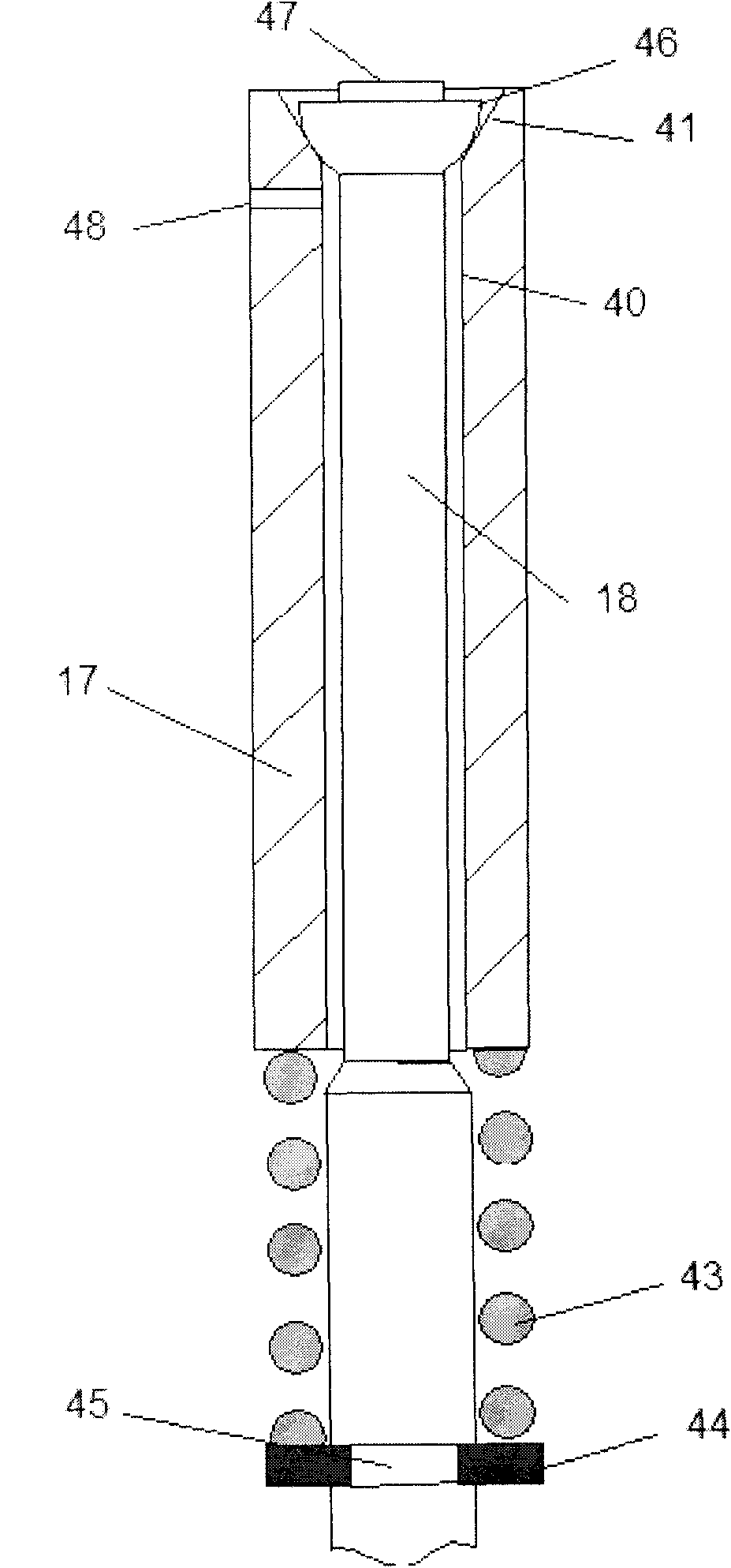 High pressure common rail electronic control fuel injector