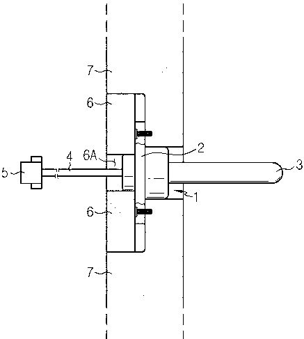 Sensor mounting structure for water purifier and hot and cold water dispenser