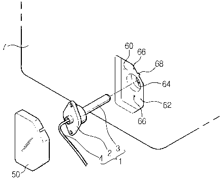 Sensor mounting structure for water purifier and hot and cold water dispenser