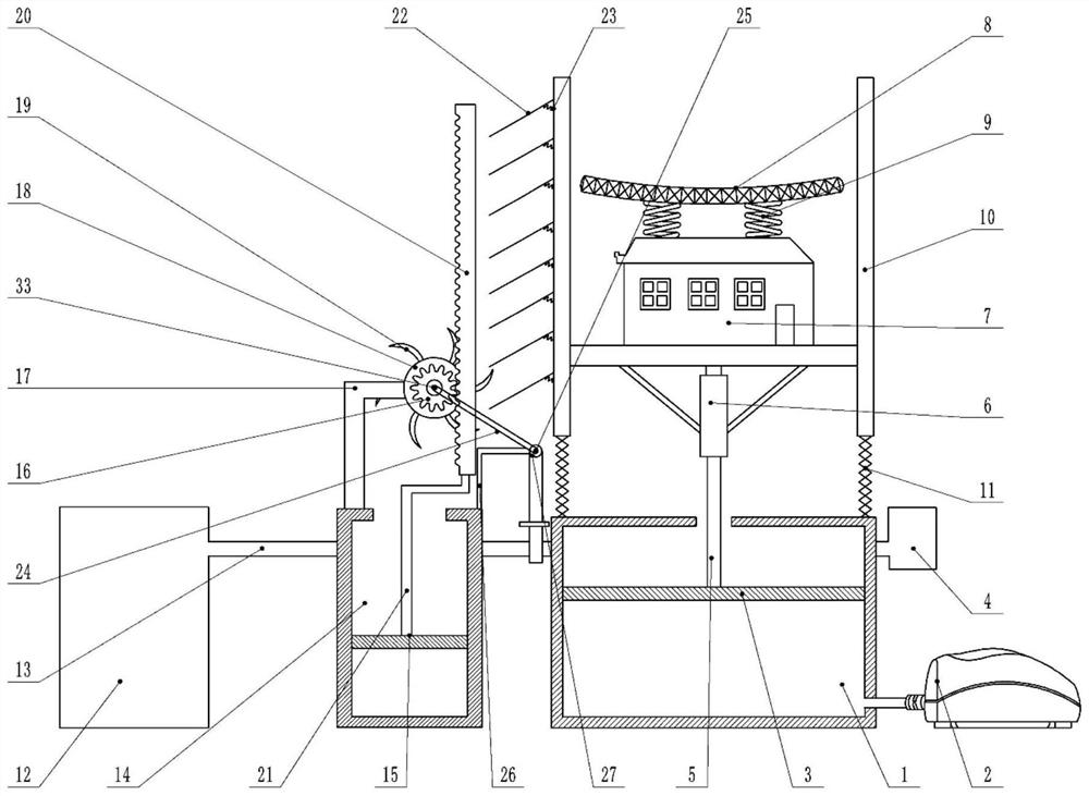 Safety anti-falling device for building construction