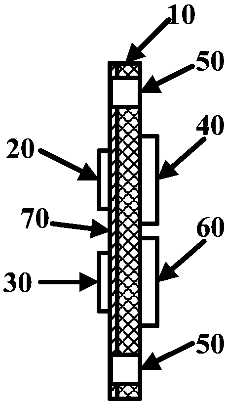 Absolute-humidity detection device and method for cooking utensil and cooking utensil