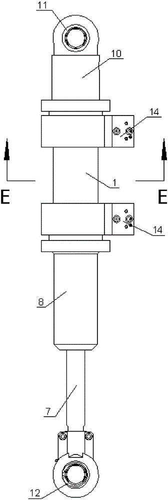 Hydraulically-driven wave energy power generation device