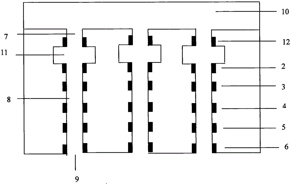 Electrofluid ink jet printing spray in array and logic control method