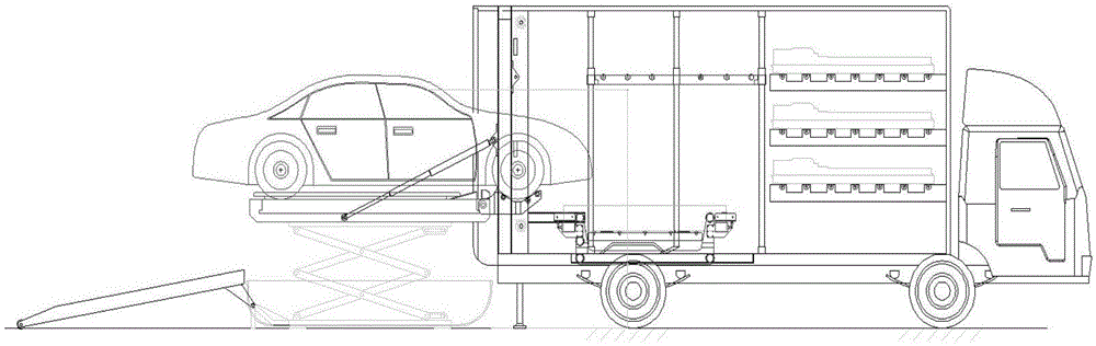 Battery dispatching system based on mobile power battery replacement