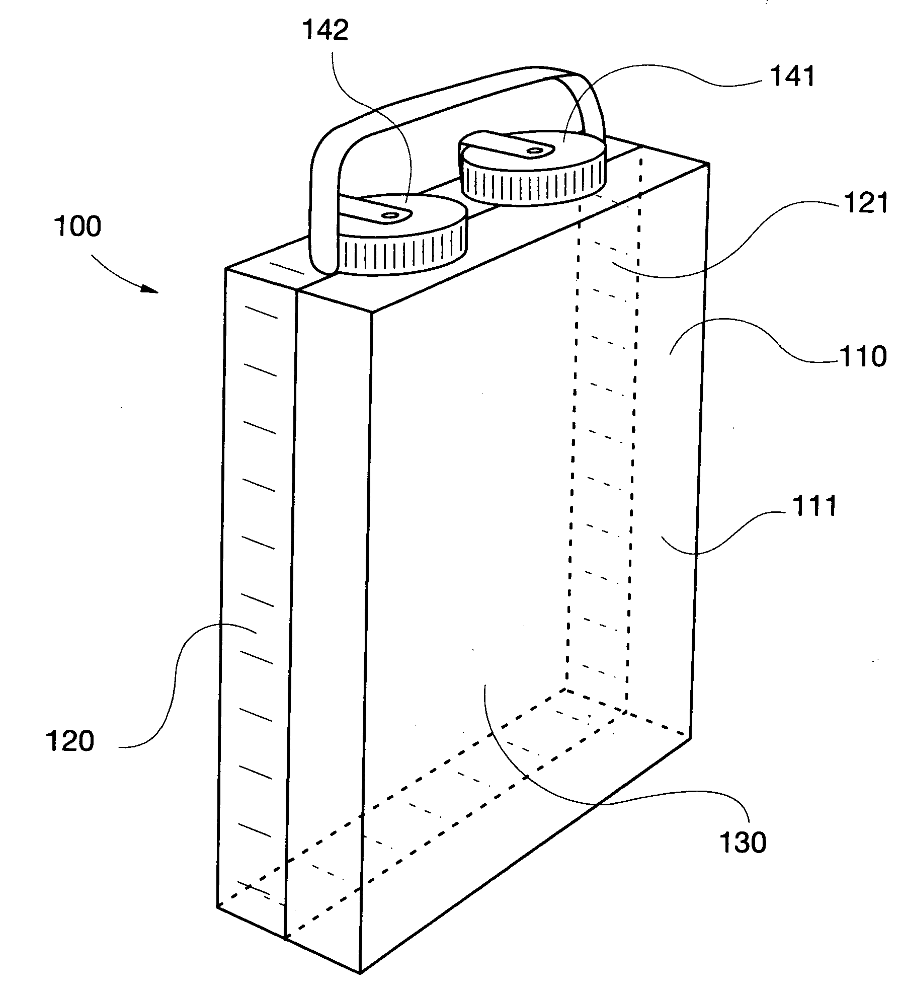 Container for purification of water by sunlight