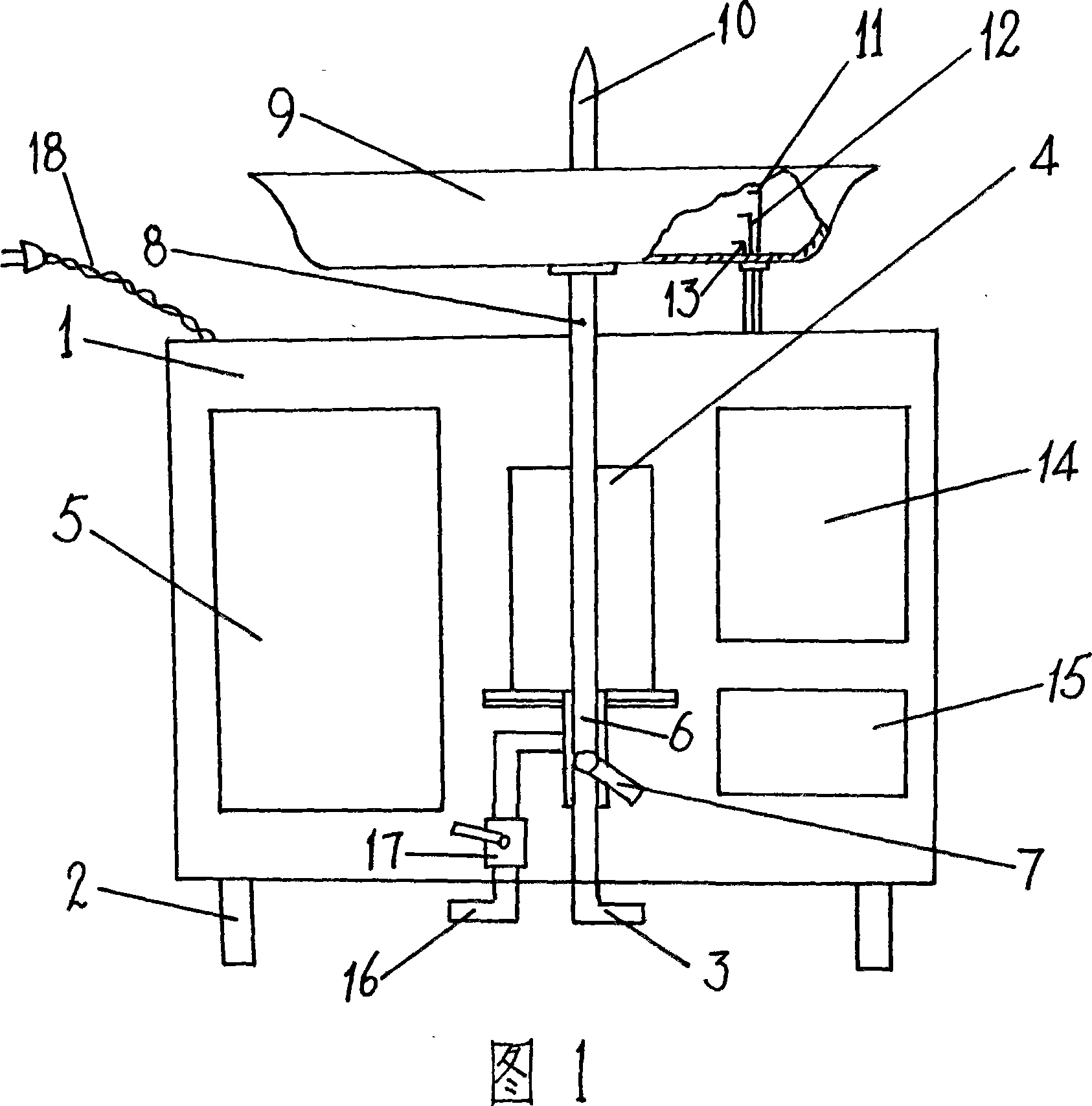 Fully automatic energy-saving plant irrigating machine