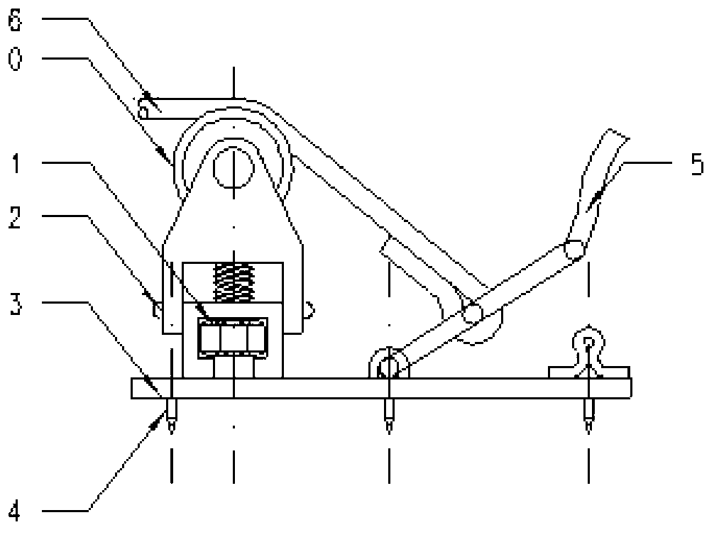 Multifunctional steel wire rapid moving calibration bar