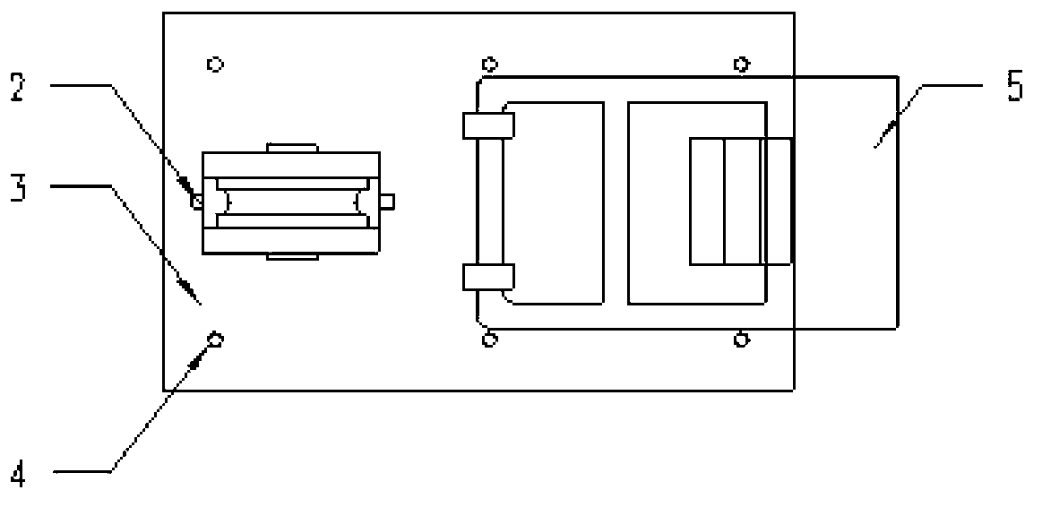 Multifunctional steel wire rapid moving calibration bar