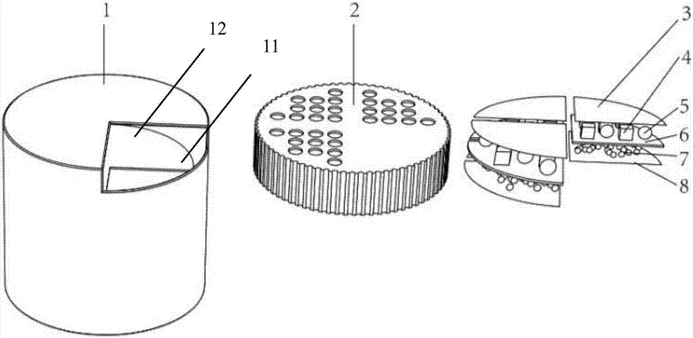 Solid rubber cylinder capable of assisting in viscidity recovering