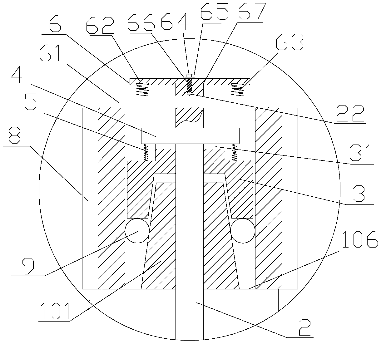 High-precision hobbing clamp for gears and application method thereof