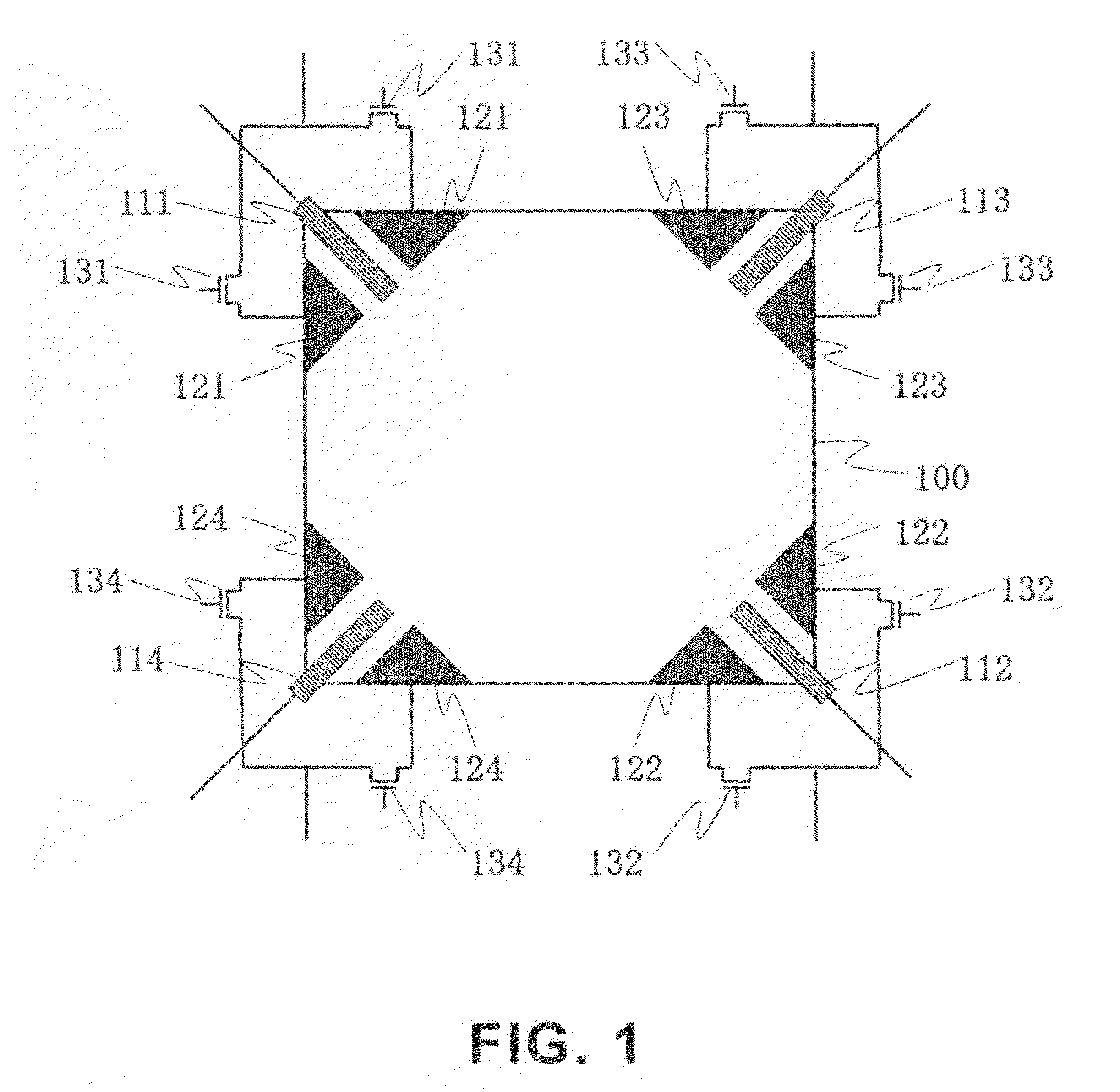 Hall sensor for eliminating offset voltage