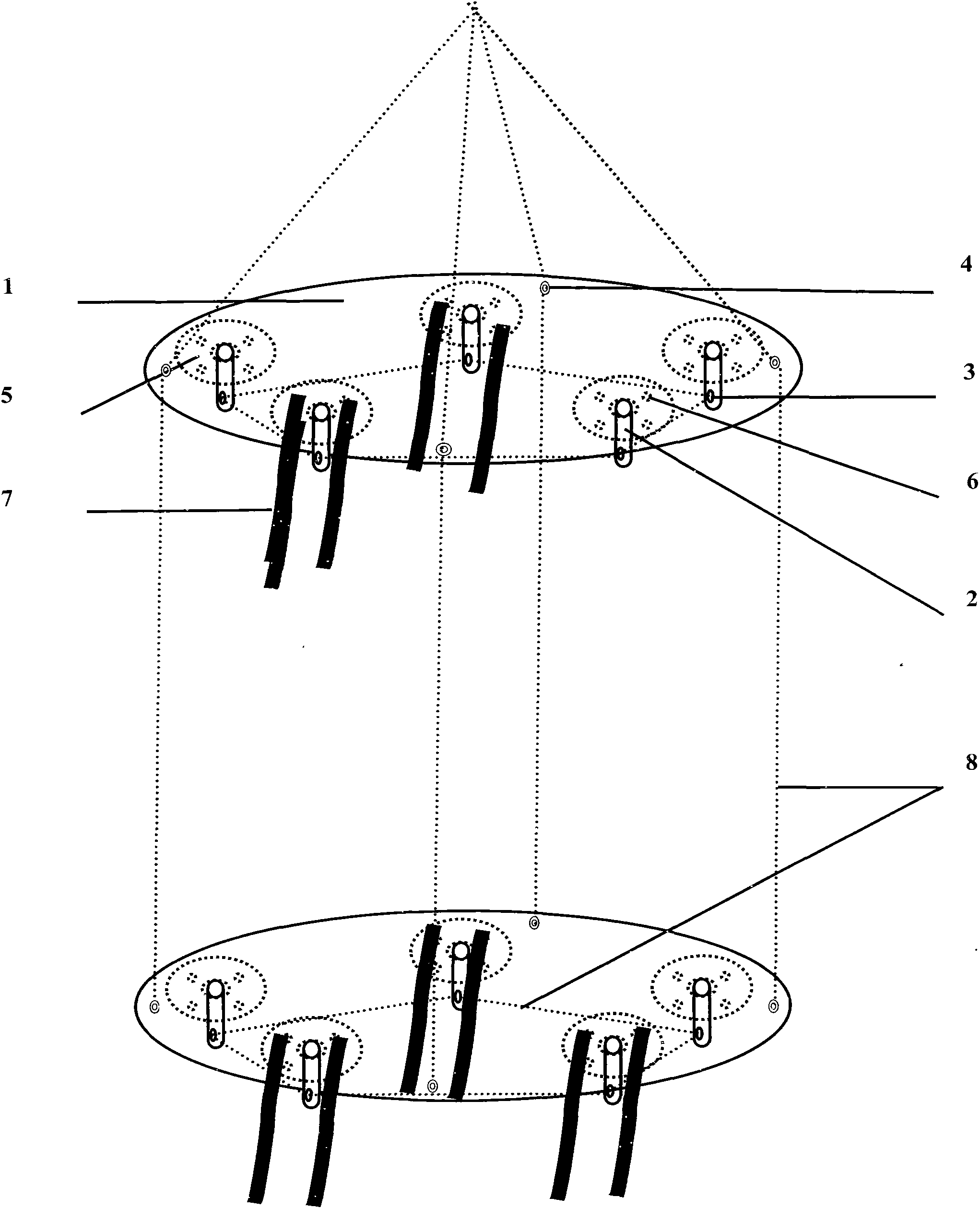 Biomembrane field culture and acquisition apparatus