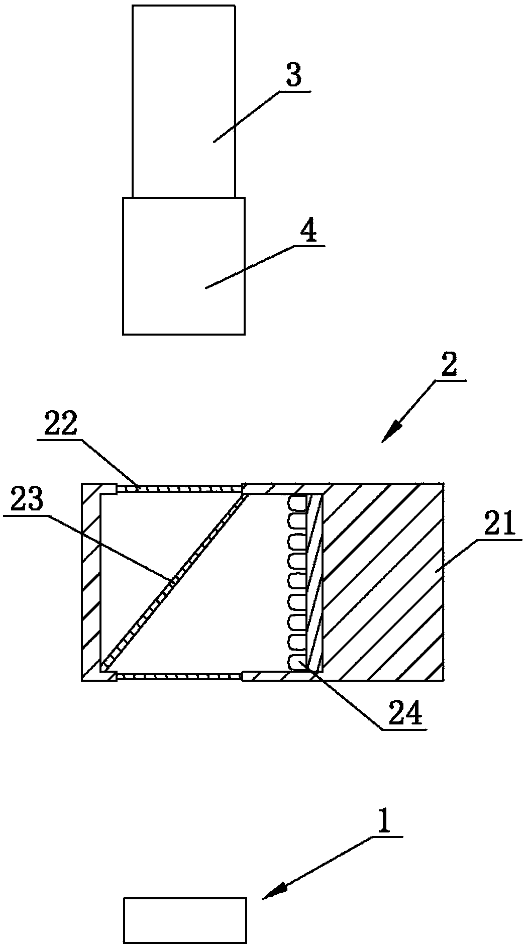 Detection and identification method for circular high-reflection workpieces