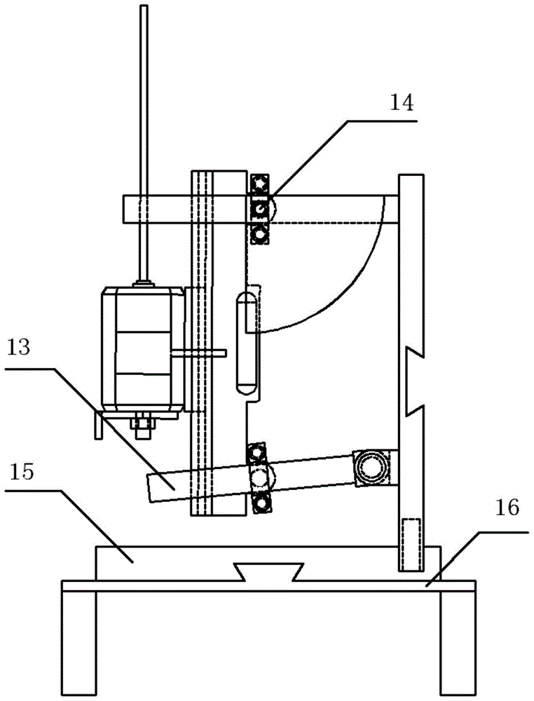 A three-way precise positioning similar simulation roadway micro-drilling rig