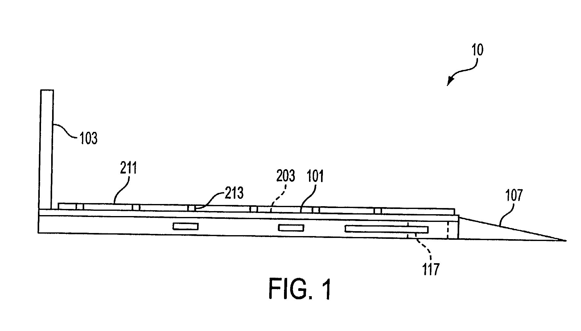 Truck platform for 463L pallets