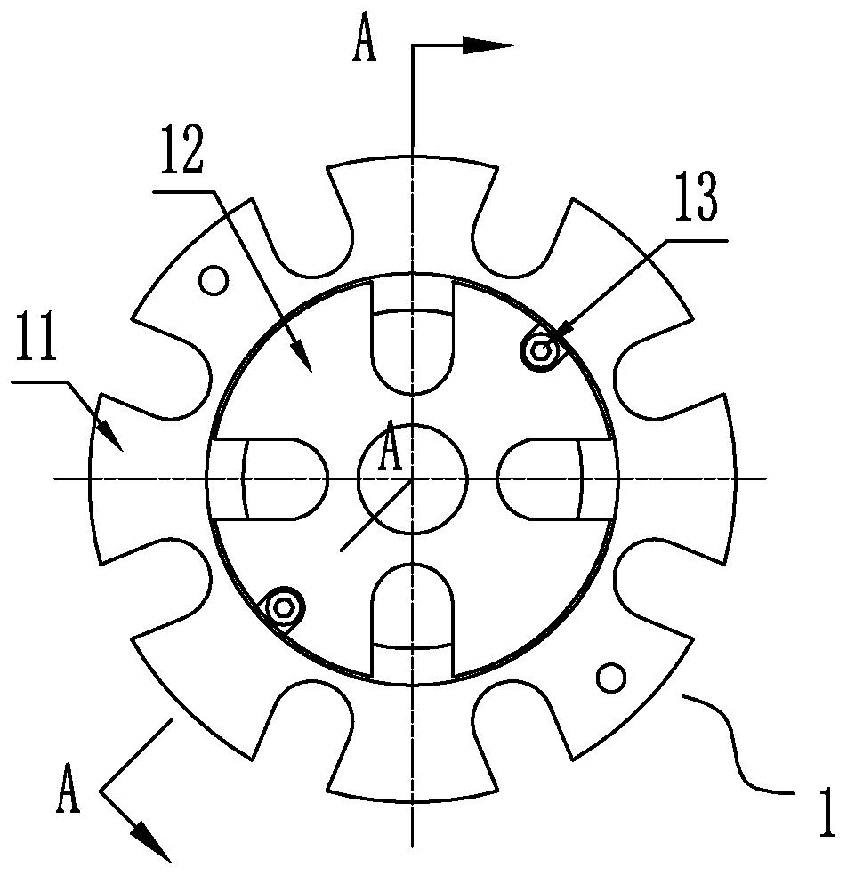 A pressure dispersing anchor cable and its installation method