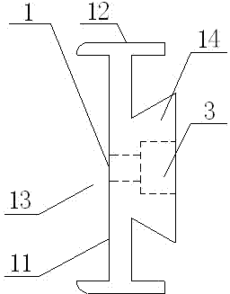 Panel furniture fast connecting piece