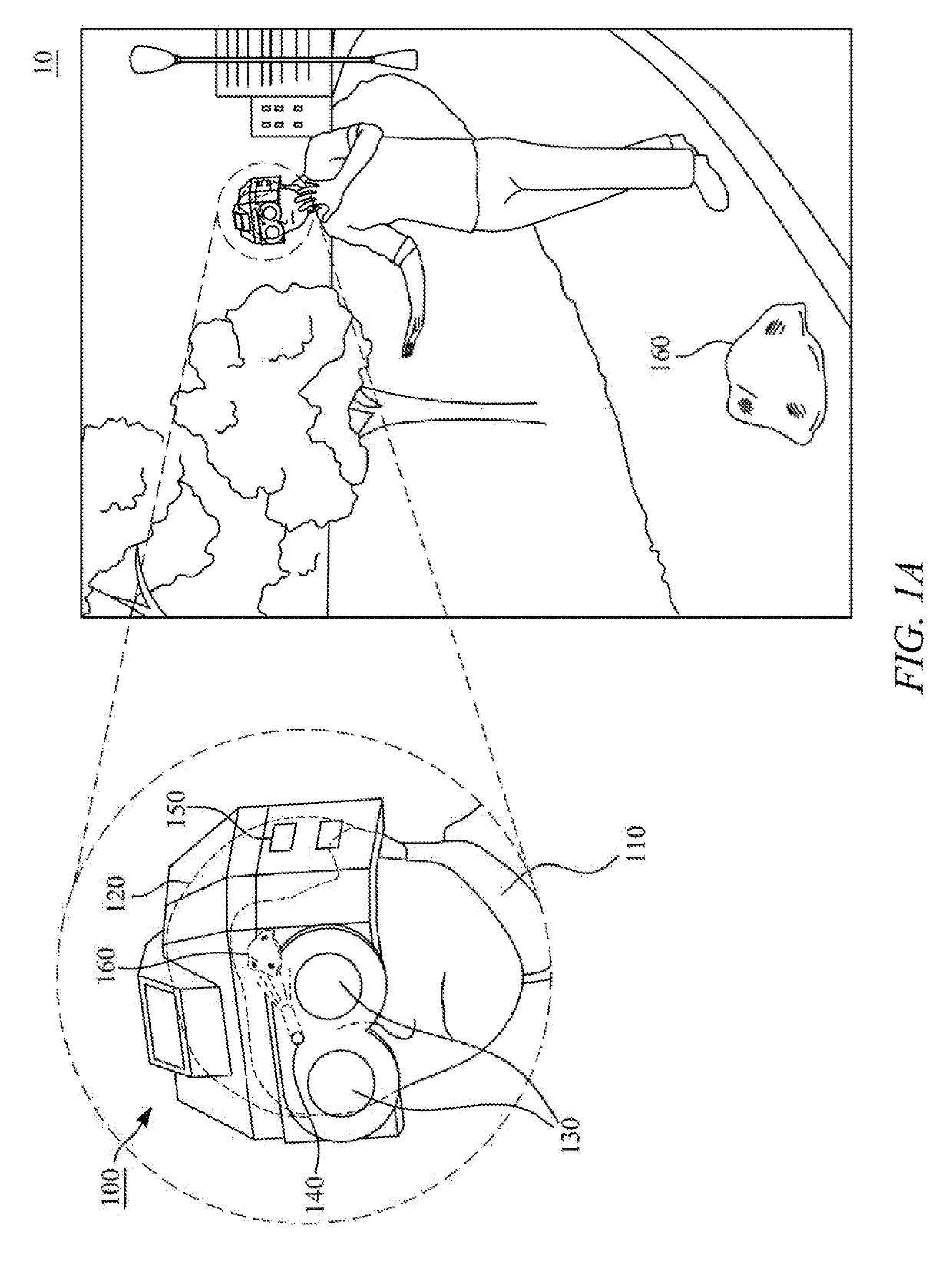 Portable electronic haptic vision device