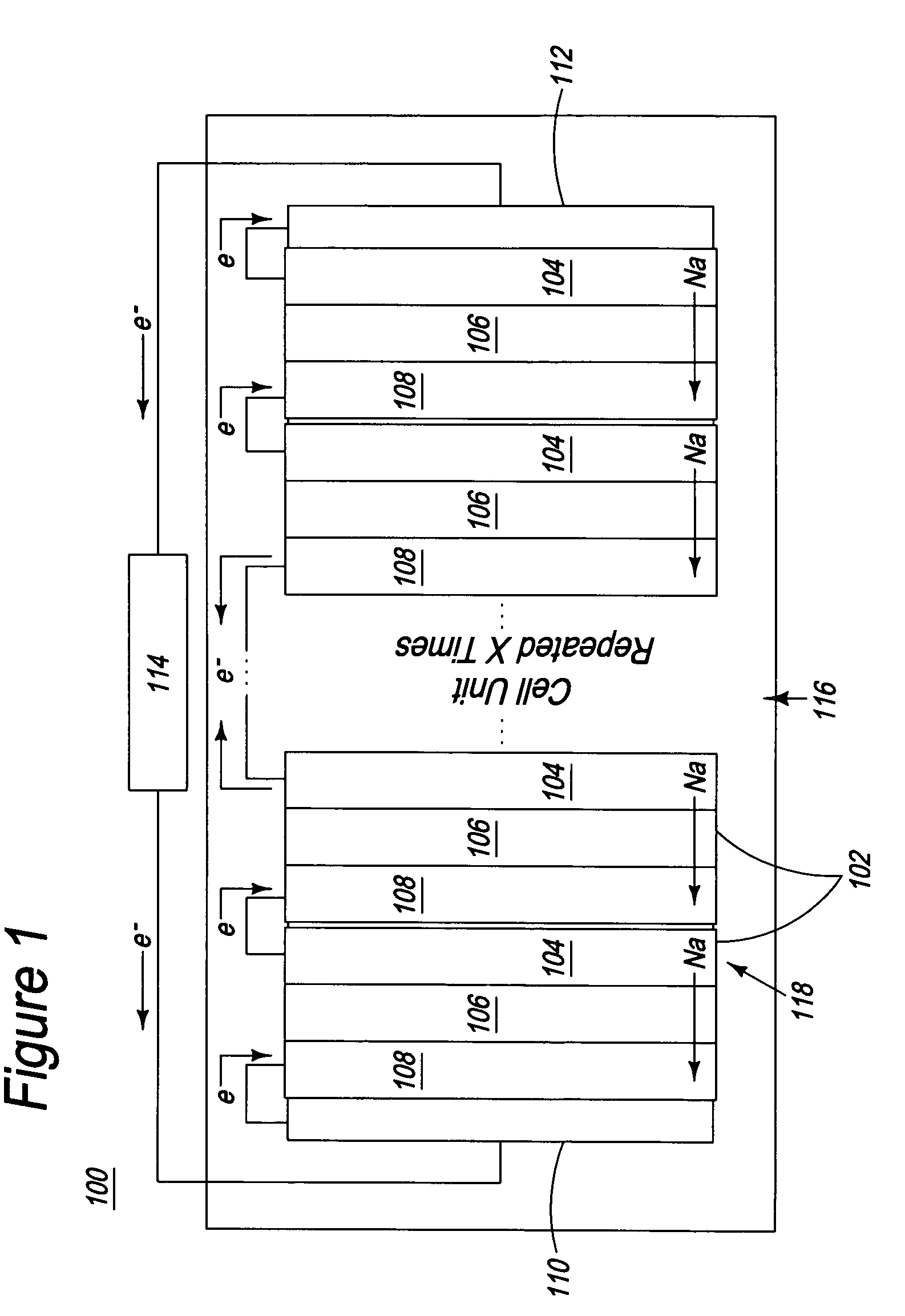 Apparatus and process for the production of metals in stacked electrolytic cells