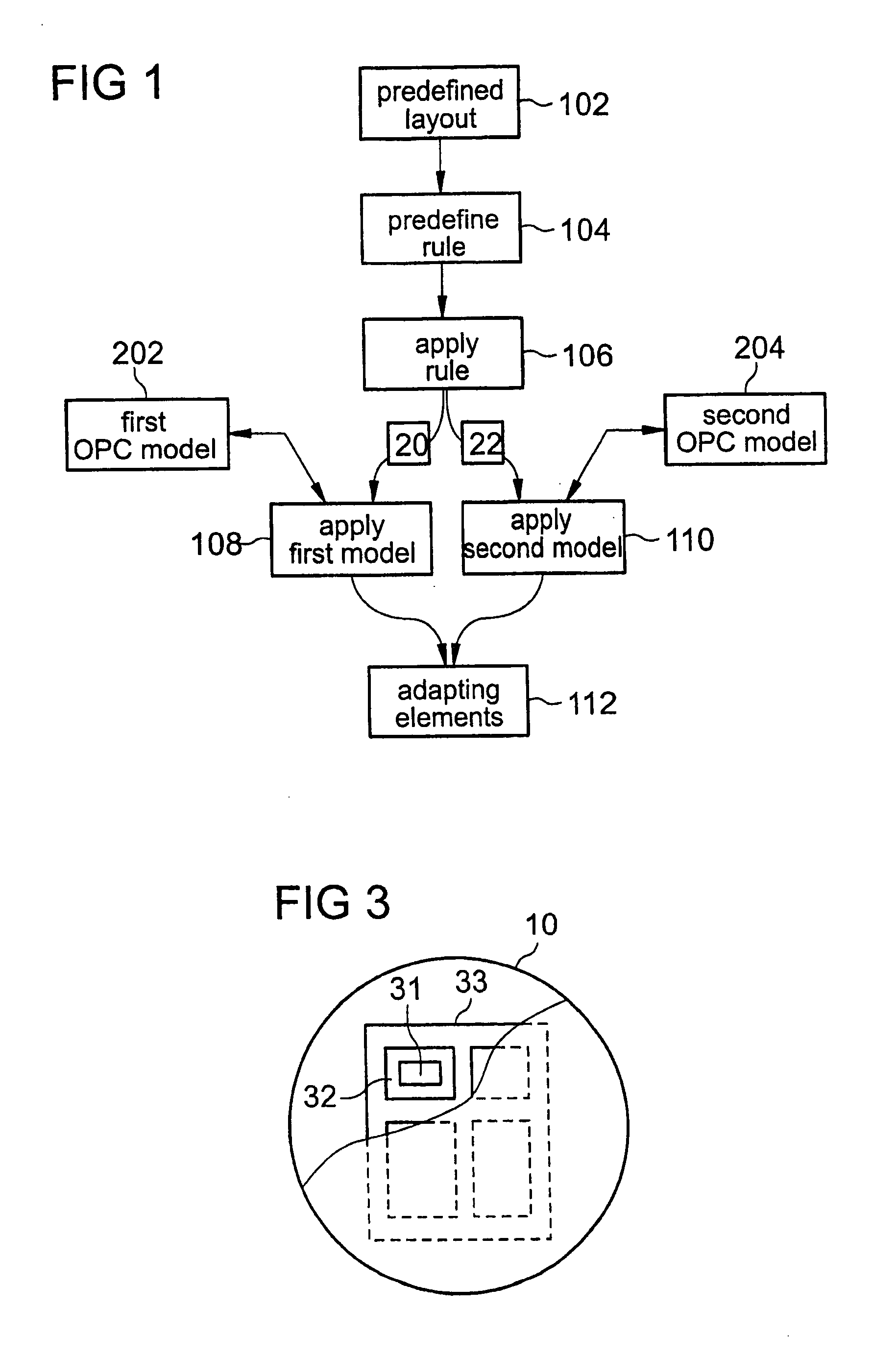 Method for correcting the optical proximity effect