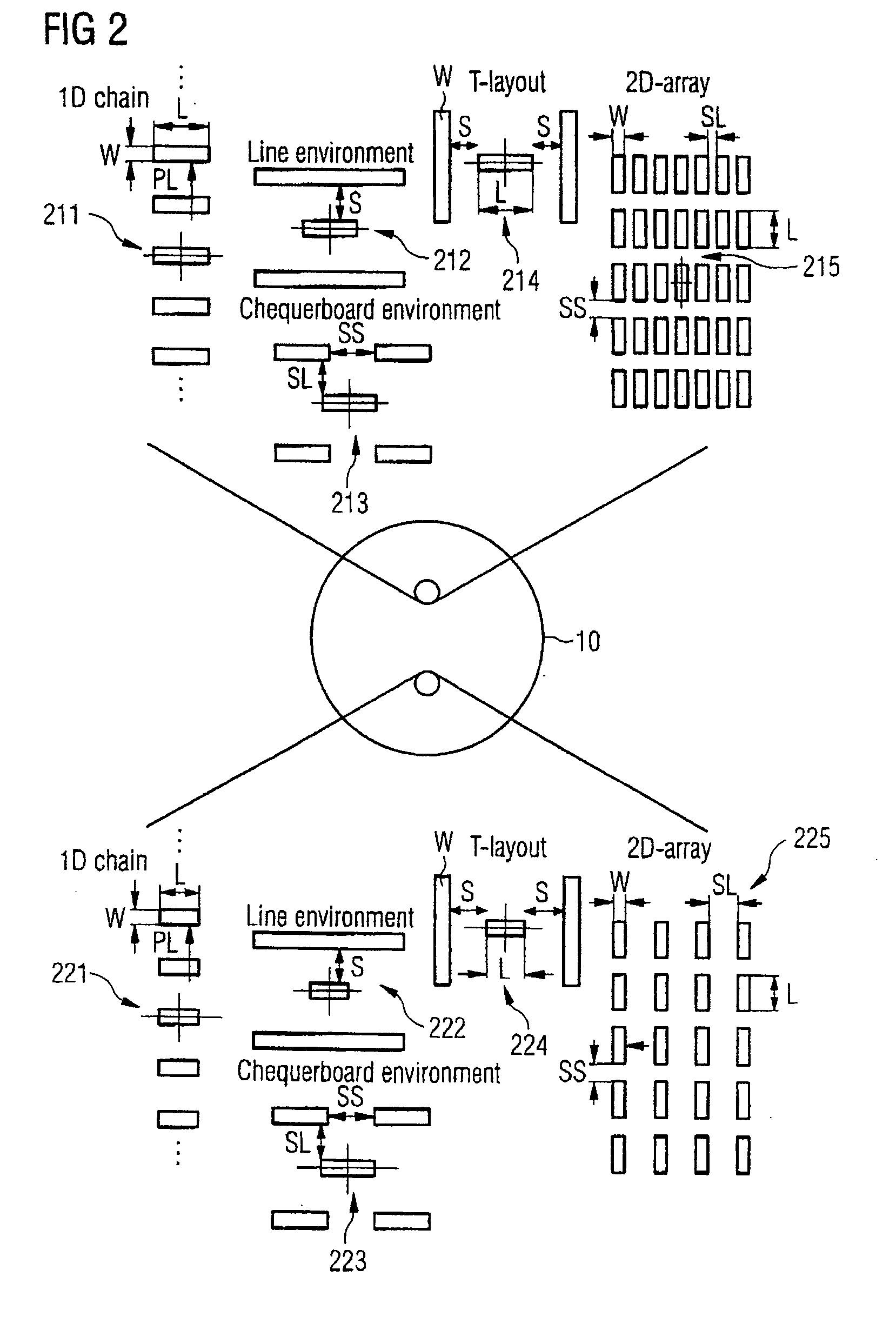 Method for correcting the optical proximity effect