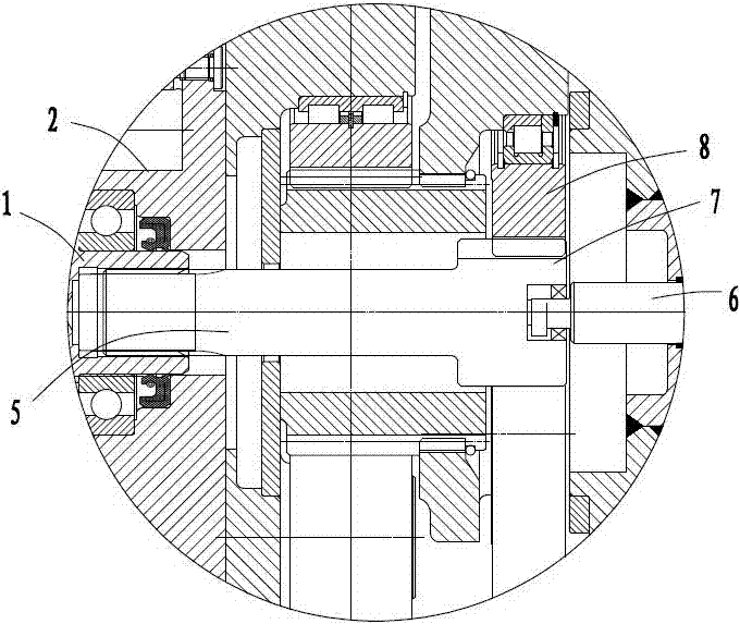 Hydraulic winch with pneumatic clutch