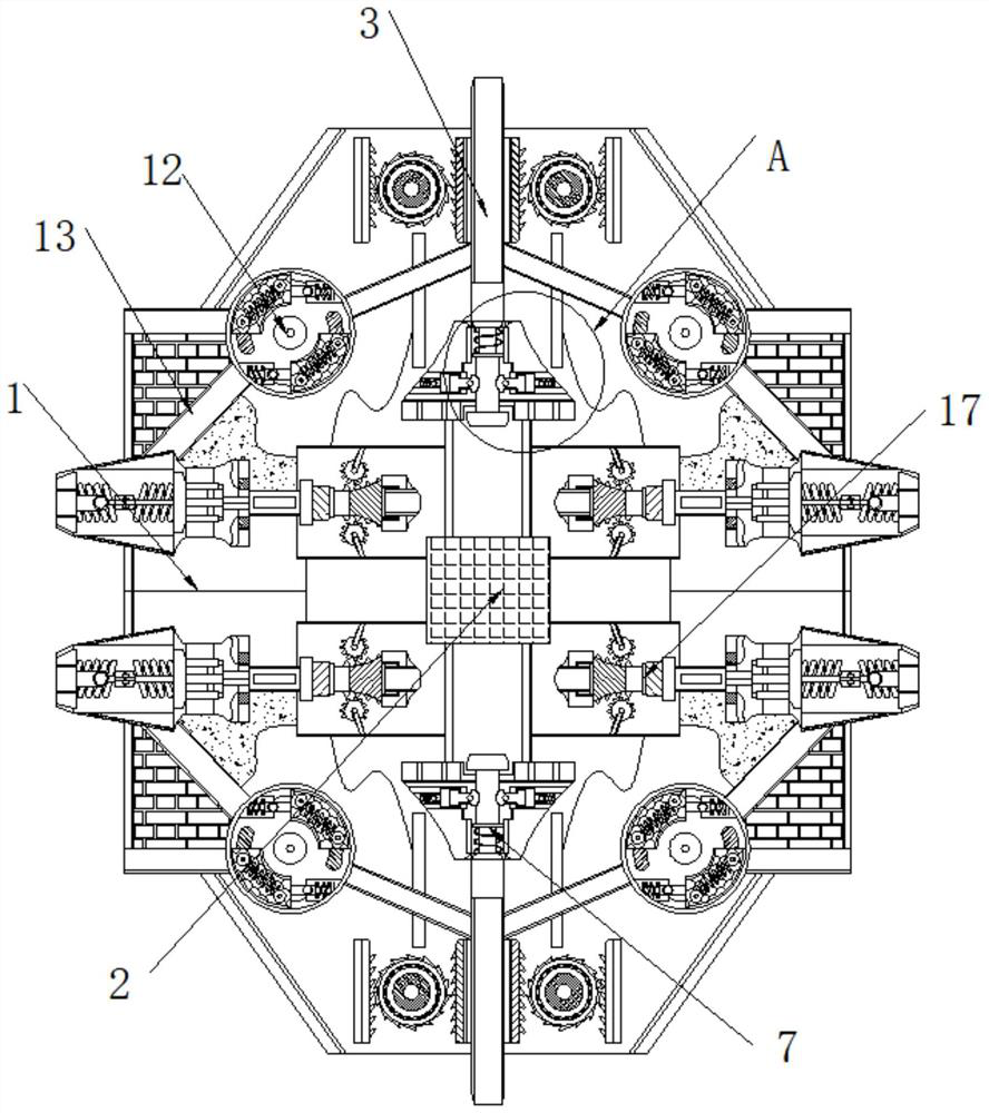 High-strength connection auxiliary device capable of avoiding dislocation of prefabricated parts