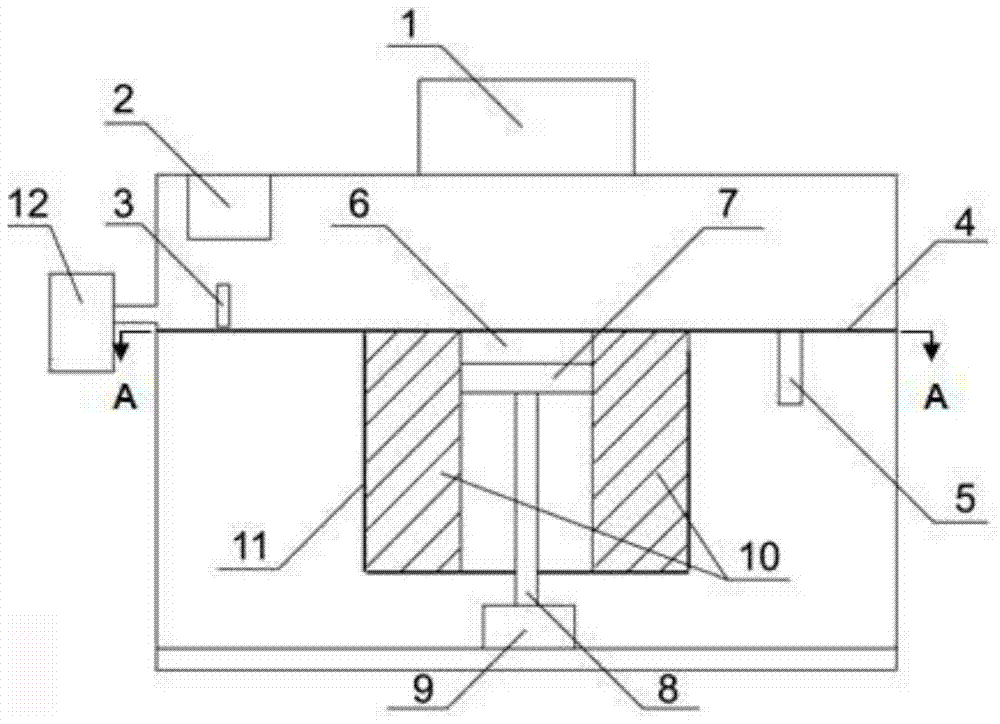 A high energy beam additive manufacturing method and equipment with high powder raw material utilization rate