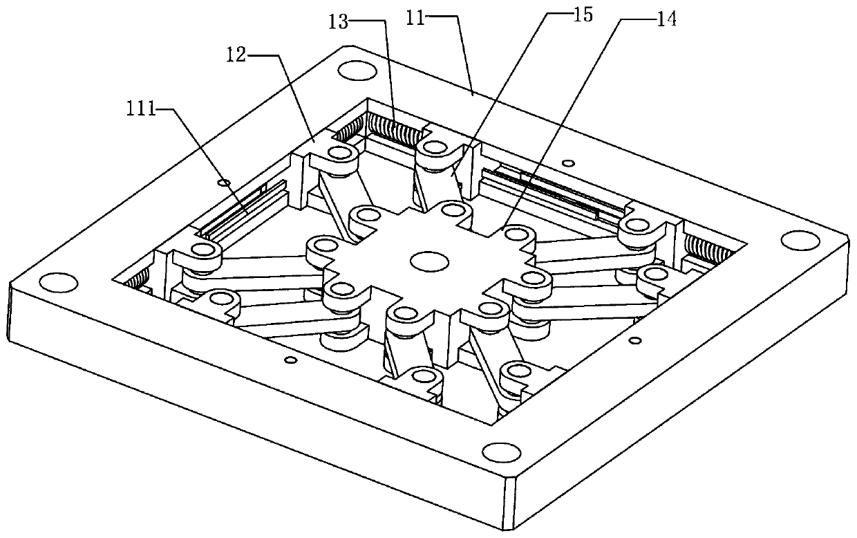 Shock absorption node and building steel structure thereof