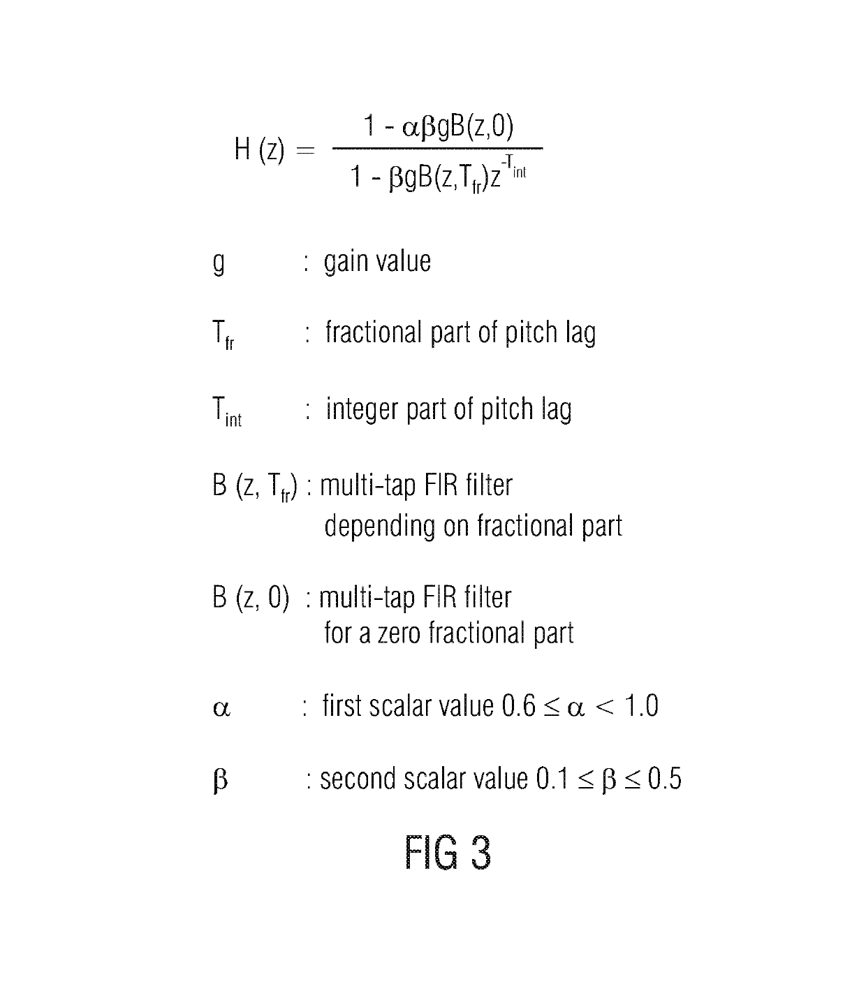 Apparatus and method for processing an audio signal using a harmonic post-filter