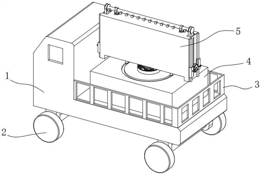 Construction dust removal device for house building and use method of construction dust removal device