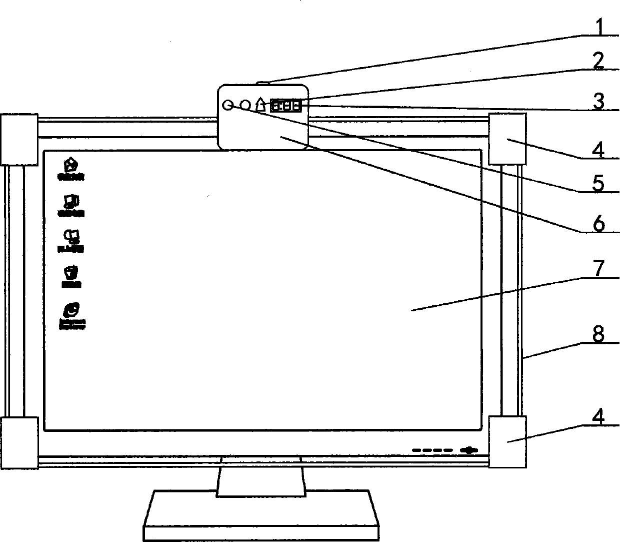 Computer timed reminding device