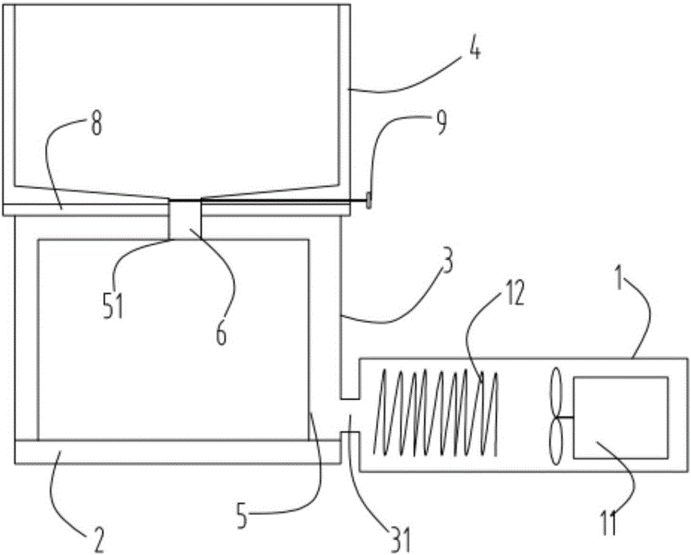 Packing device for express delivery of fragile articles