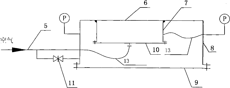 Anti-blocking device for coal falling region of coal-fired boiler