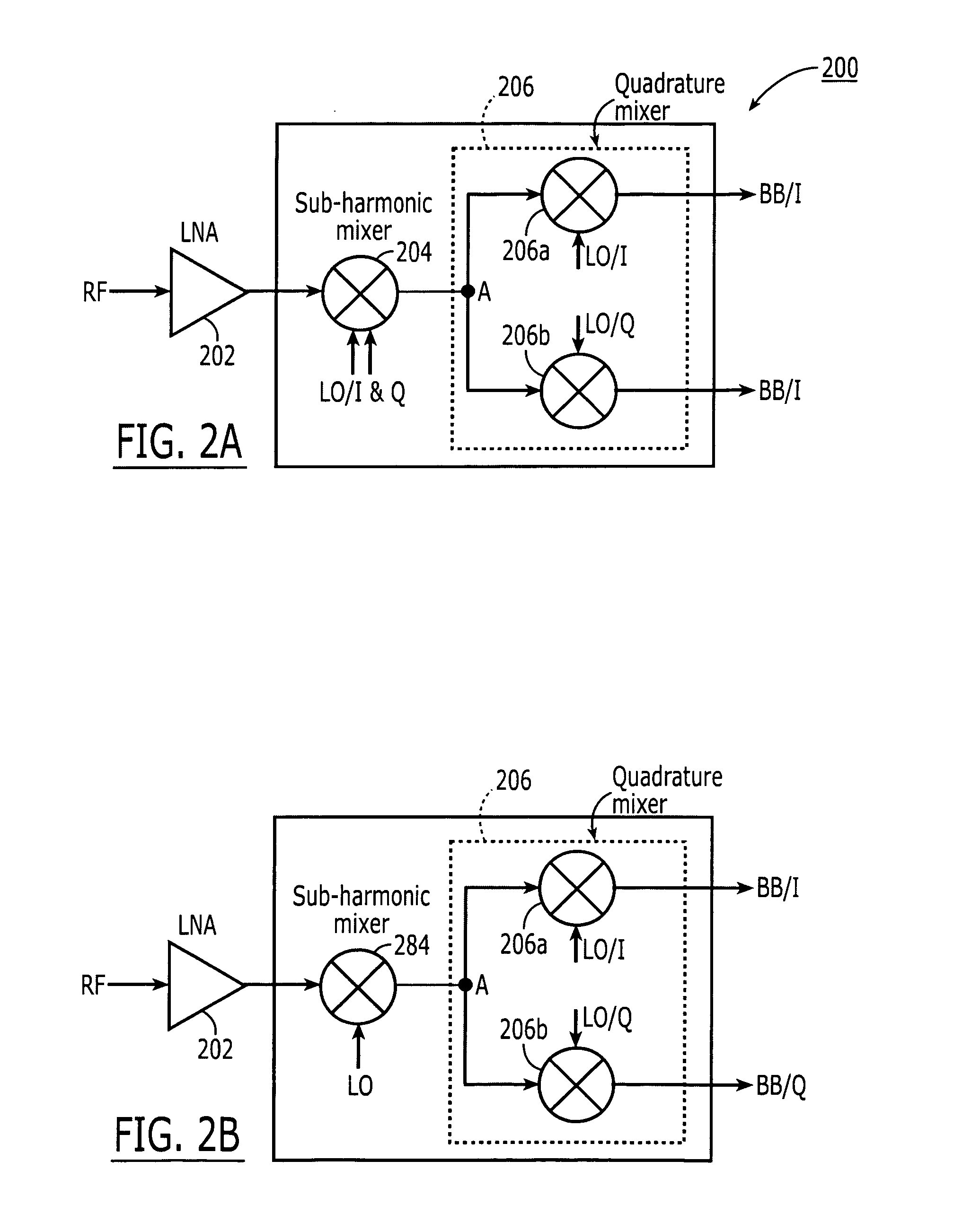 Quadrature sub-harmonic frequency up-converter