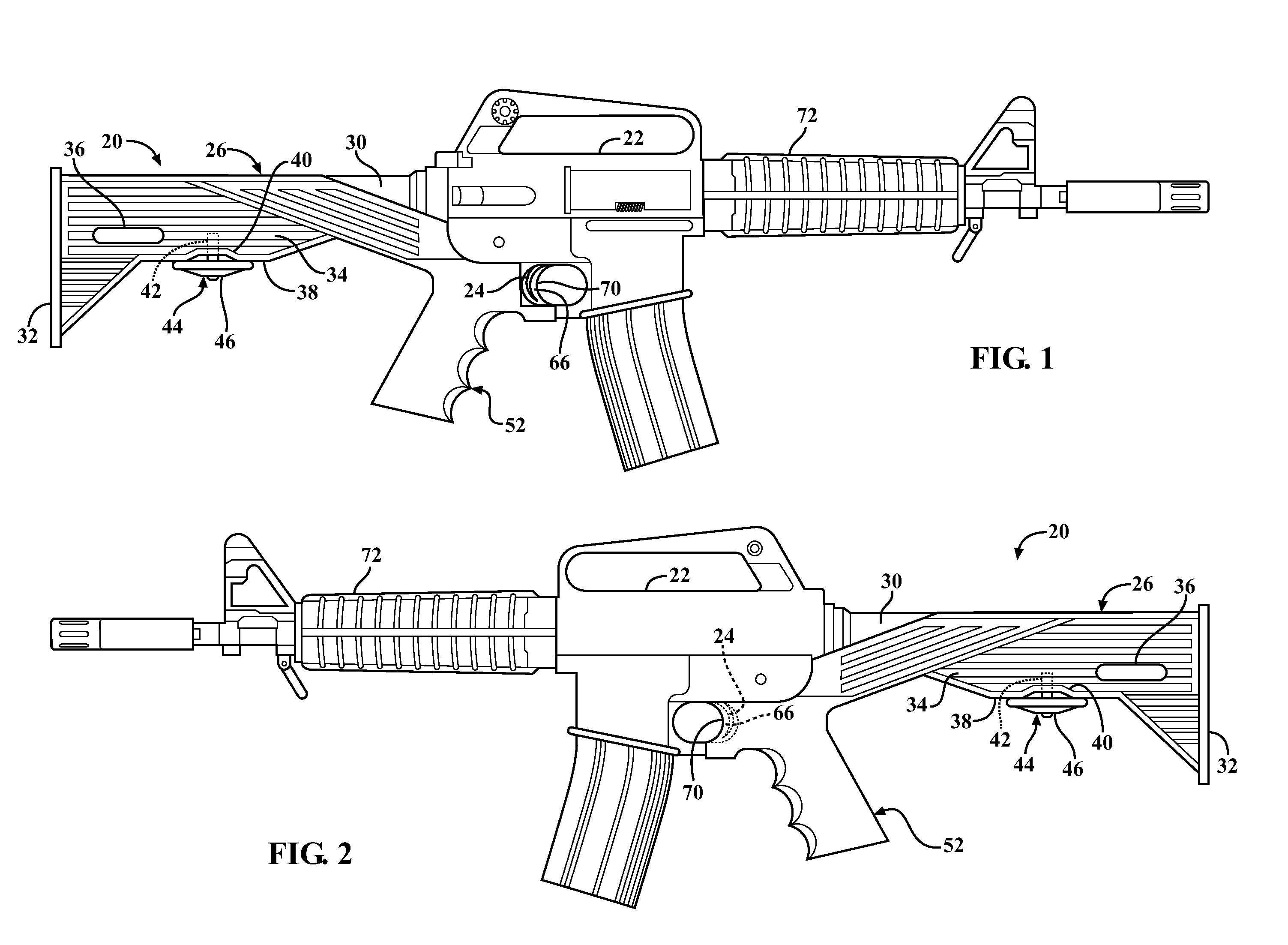 Handle for a semi-automatic firearm