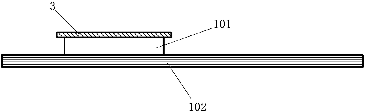 Thin-film heating plate assembly and electronic equipment