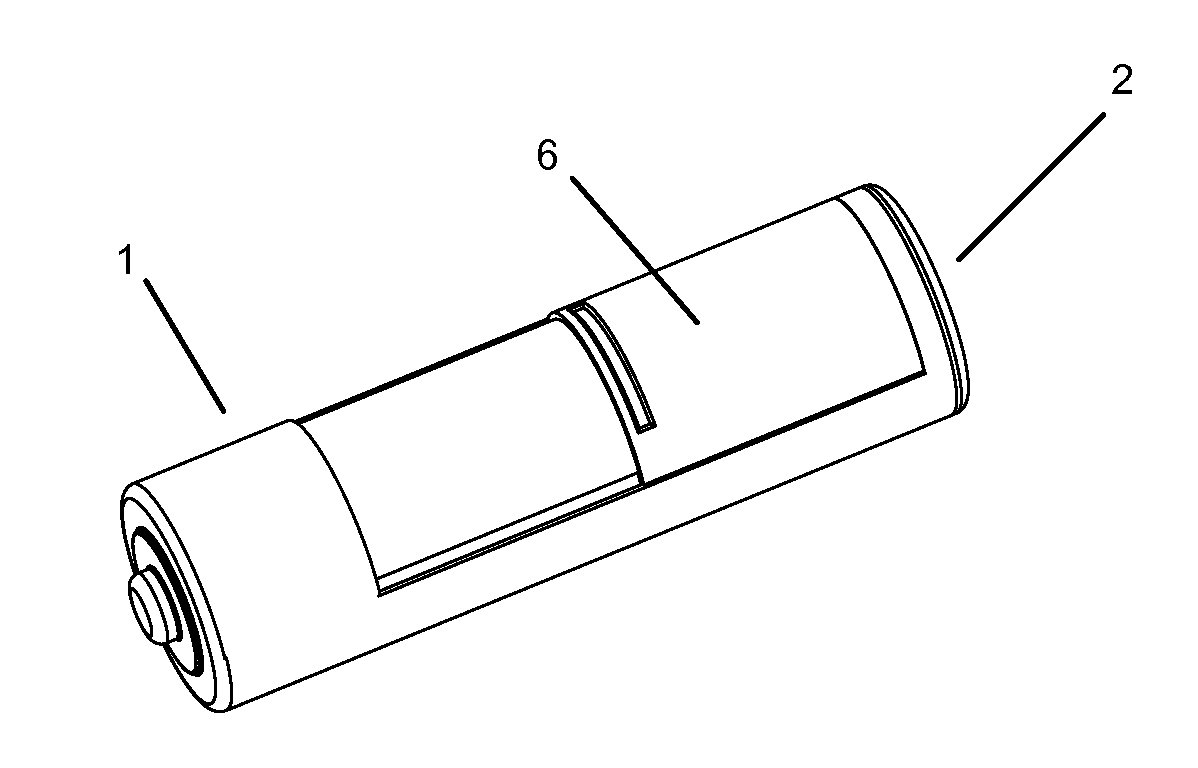 Rechargeable Battery Assembly Having Data and Power Connector Plug