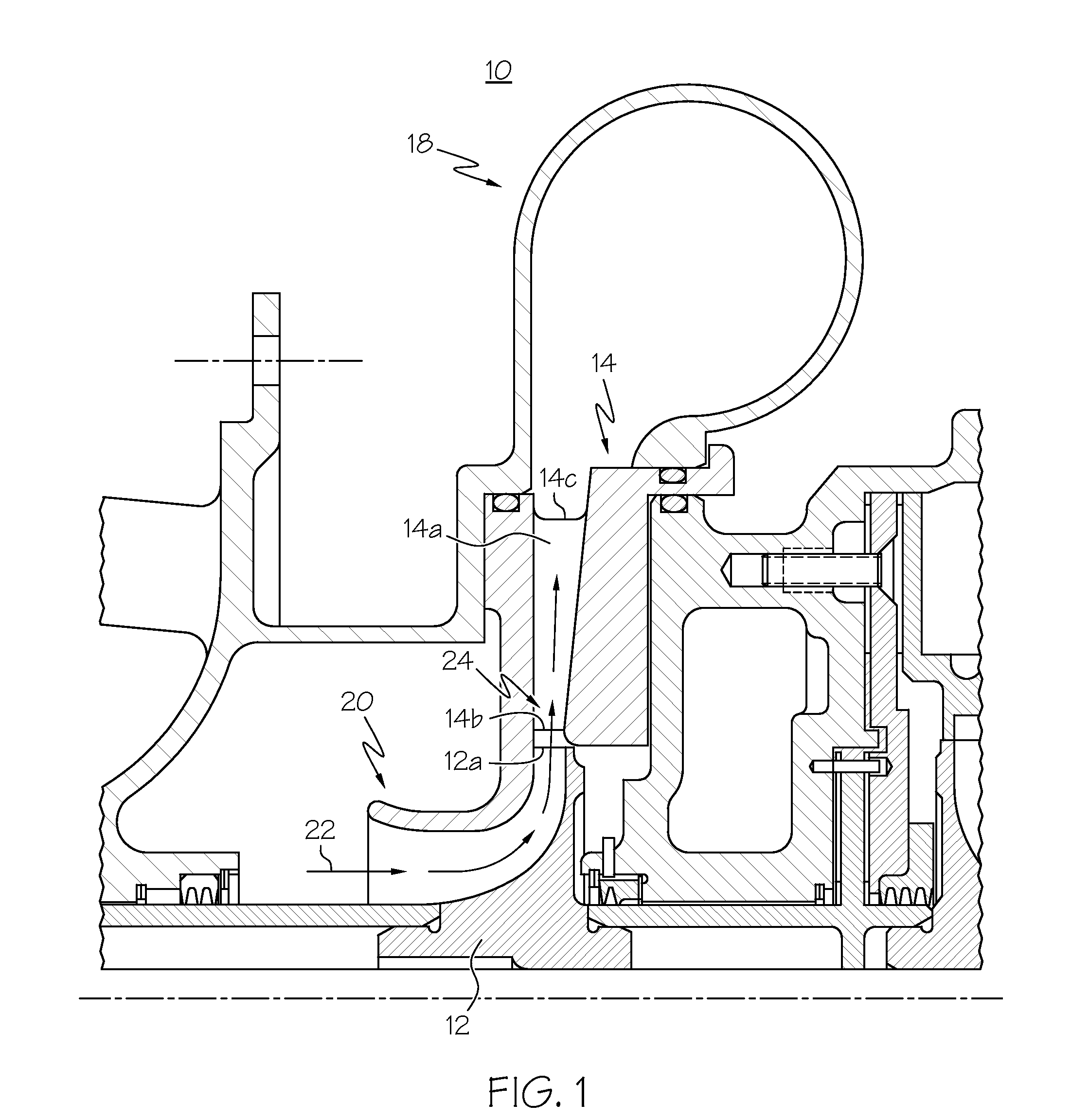 Wide flow compressor with diffuser bypass