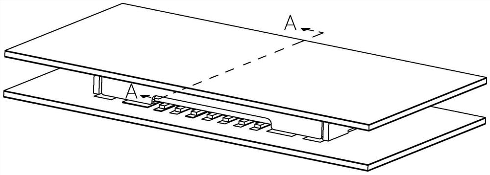 A multi-polar substrate electrical connector