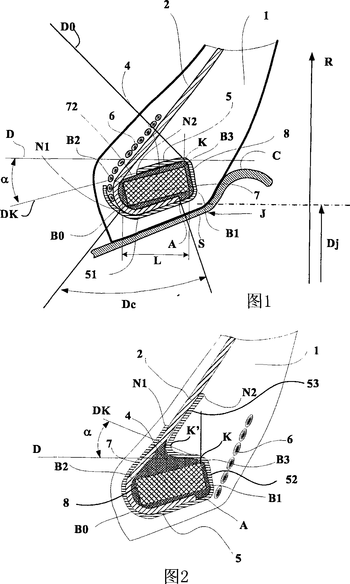 Tyre bead structure