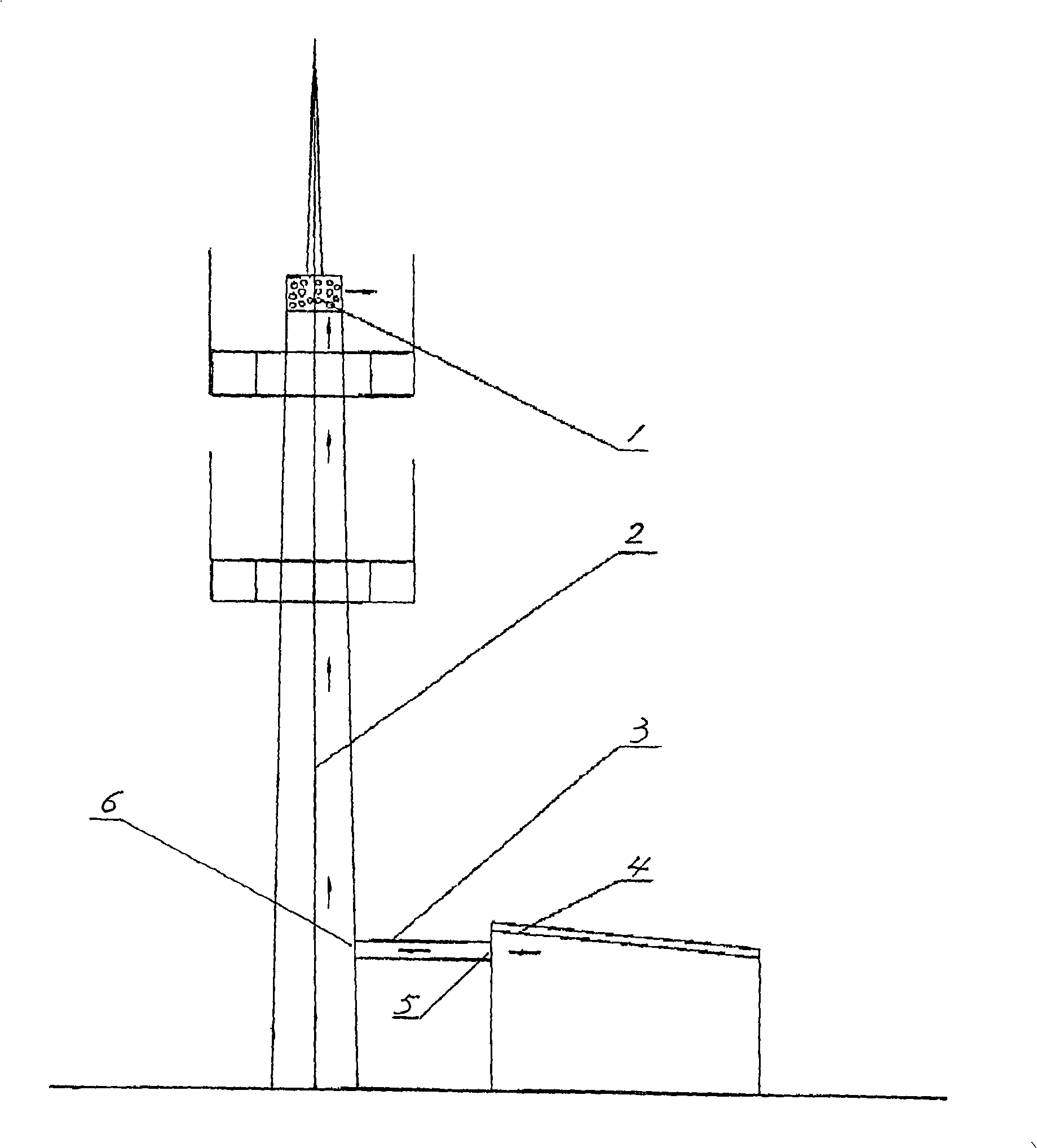 Machinery room aeration radiation system