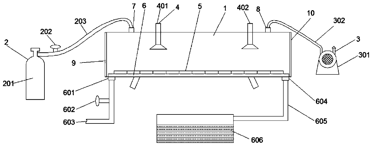 Metal powder semi-automatic drying device