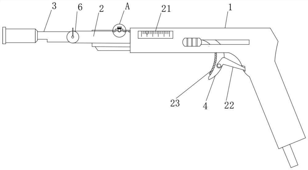 Adjustable elastic thread ligator